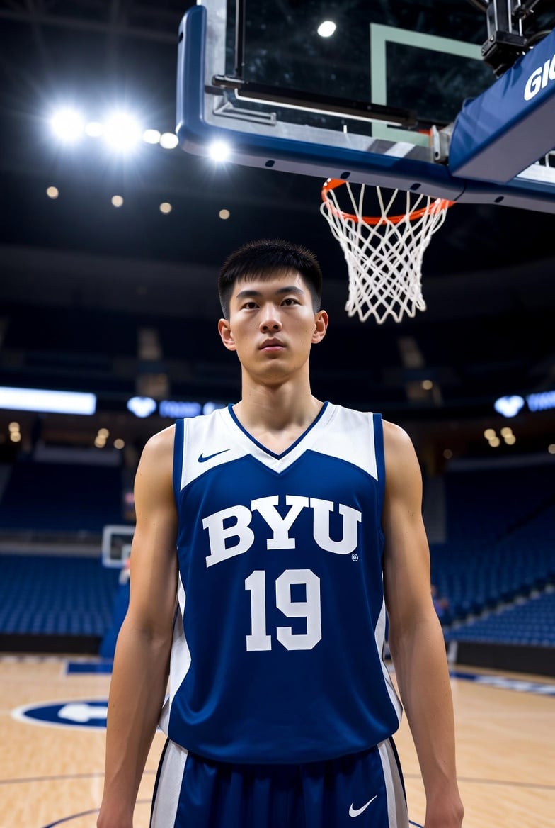 BYU's Xu Xin future center