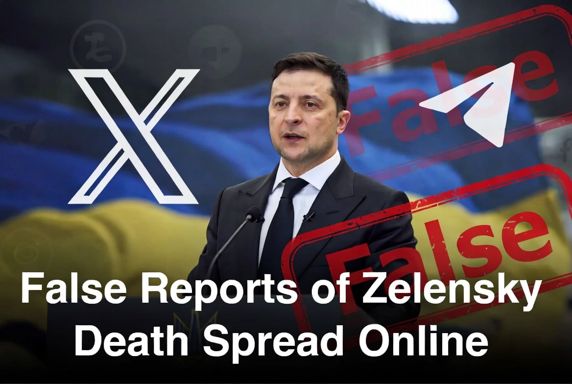False reports of Zelensky's death