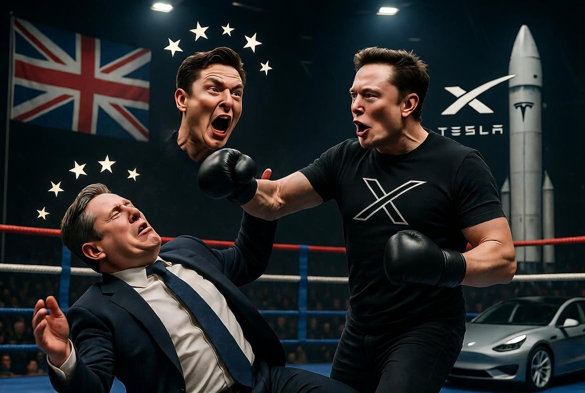 Elon Musk gets Keir Starmer to resign